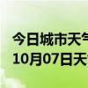 今日城市天气预报-赣州天气预报赣州2024年10月07日天气