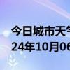 今日城市天气预报-盐都天气预报盐城盐都2024年10月06日天气