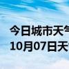 今日城市天气预报-益阳天气预报益阳2024年10月07日天气