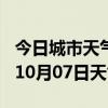 今日城市天气预报-吴忠天气预报吴忠2024年10月07日天气