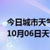 今日城市天气预报-重庆天气预报重庆2024年10月06日天气