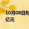 10月08日财经快讯：贵州茅台成交额达100亿元