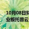 10月08日财经快讯：今日1只新股申购：创业板托普云农