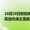 10月10日财经快讯：机构看好A股中期表现，调仓换股 借机加仓成主流选项