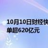 10月10日财经快讯：国泰君安 海通证券双双涨停，合计封单超620亿元