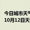 今日城市天气预报-酒泉天气预报酒泉2024年10月12日天气